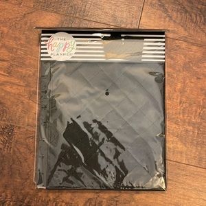 happy planner black snap hard cover